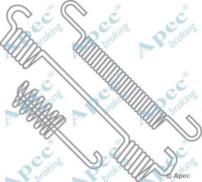 APEC BRAKING kit2011 -  Комплектующие, тормозная колодка